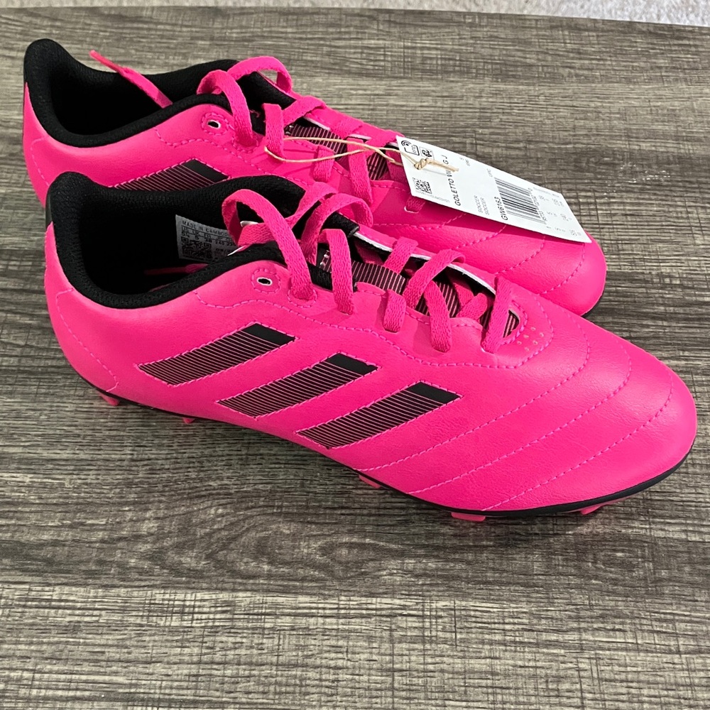 Adidas Bright Pink Soccer Cleats